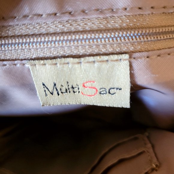 Multi Sac Floral Shoulder Crossbody Bag Purse Very Good Used Condition - Picture 4 of 4